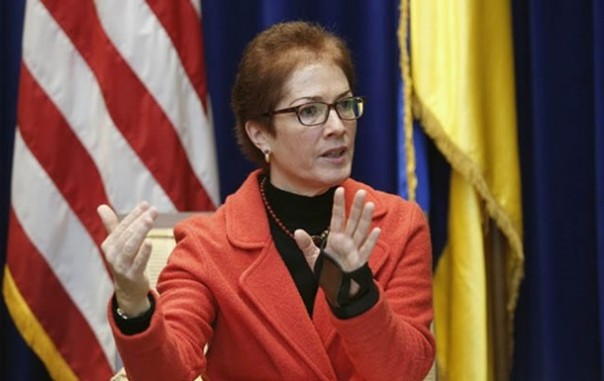 СМИ: посол США в Киеве была отозвана после жалобы адвоката Трампа