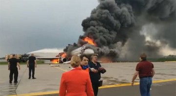 Представлена картина катастрофы "Сухого Superjet-100" в Шереметьево