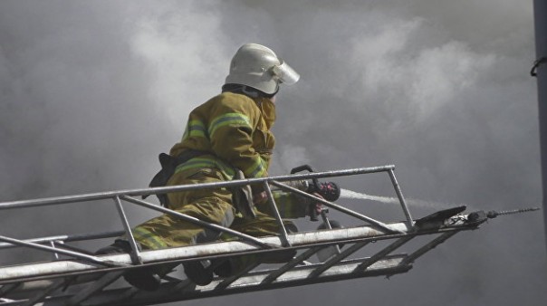 На Подоле в Киеве произошел масштабный пожар