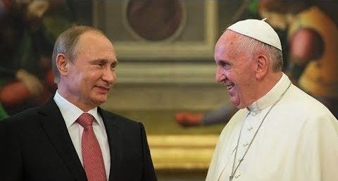 Встреча Владимира Путина с папой Римским Франциском. Прямая трансляция