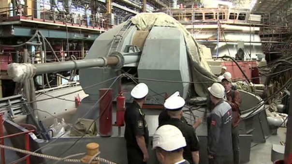 На Дальнем Востоке заложили сразу два ракетных корабля