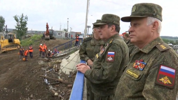 Росгвардия подключилась к работе по ликвидации последствий наводнения