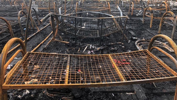 В Хабаровском крае число погибших при пожаре в палаточном лагере увеличилось до четырех.