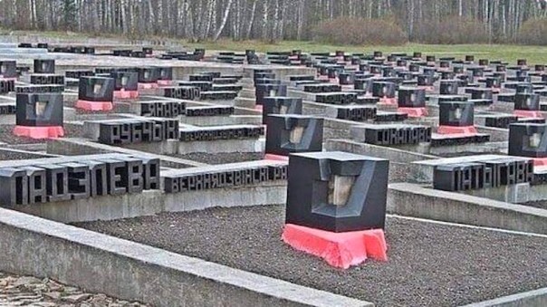 Кладбище в Белоруссии