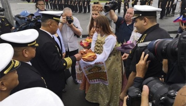 Для участия в главном морском параде во Владивосток прибыл корабль ВМС Филиппин