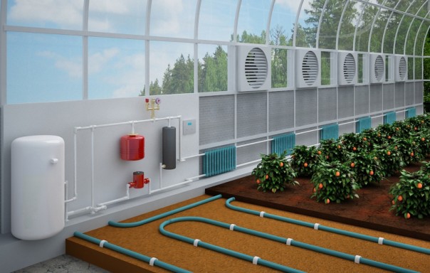 Электрическая система отопления теплиц