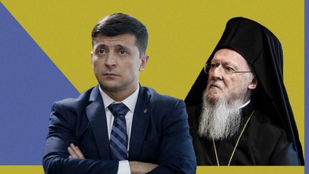 Зеленский на встрече с Варфоломеем отказался подписать невыгодную для Киева декларацию