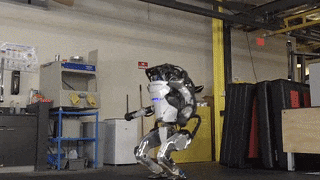 Boston Dynamics научил своего робота гимнастике