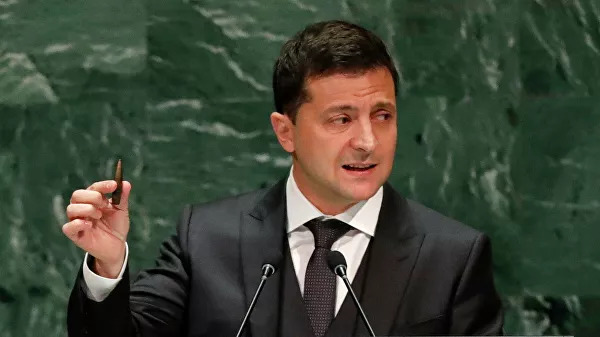 Стопами Порошенко: Зеленский выступил на Генассамблее ООН с боеприпасом и обвинил Россию в ведении войны против Украины