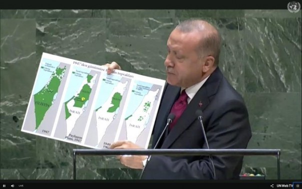 Эрдоган поясняет за Палестину