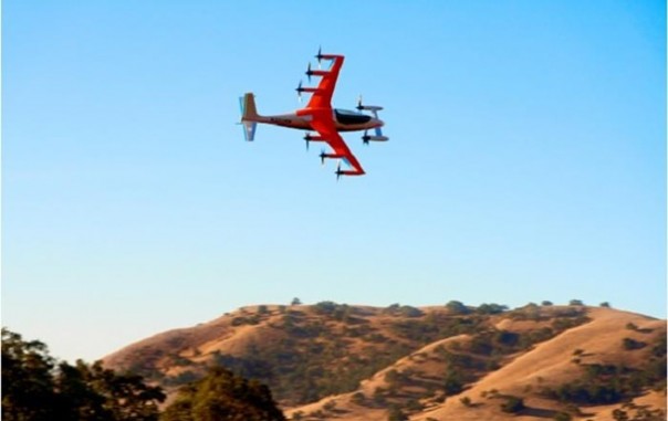 В США создан электросамолет с вертикальным взлетом