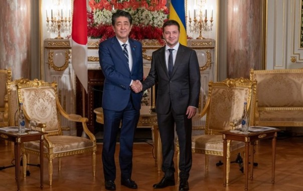 Зеленский похвалил Японию за антироссийские санкции