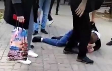 Шутник-идиот в Ростове и мгновенная карма [18+]