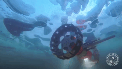 В Антарктиде испытали подводный планетоход NASA — видео