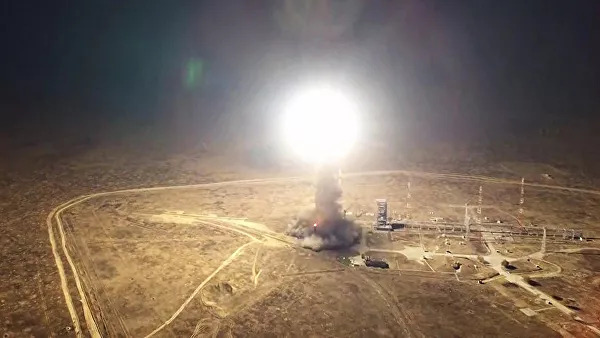 Минобороны провело пуск баллистической ракеты "Тополь"