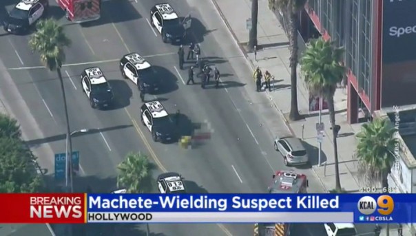 Боевик по-голливудски: мачете, ограбление, угон, ДТП, смерть - и это не кино