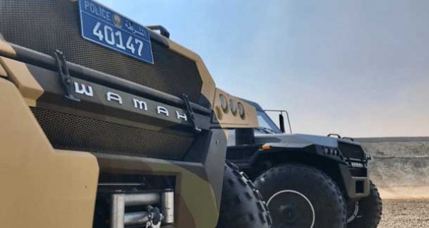 Российские вездеходы «Шаман» поступили на службу полиции ОАЭ