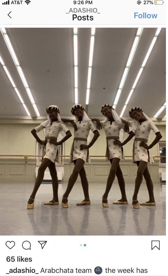 Дорогие друзья, пуанты нам в пачку