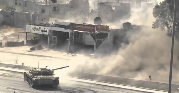 Сирийской армии удалось обратить террористов в бегство после затяжных боев