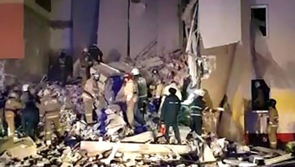 Взрыв газа под Белгородом разрушил стену четырехэтажного дома