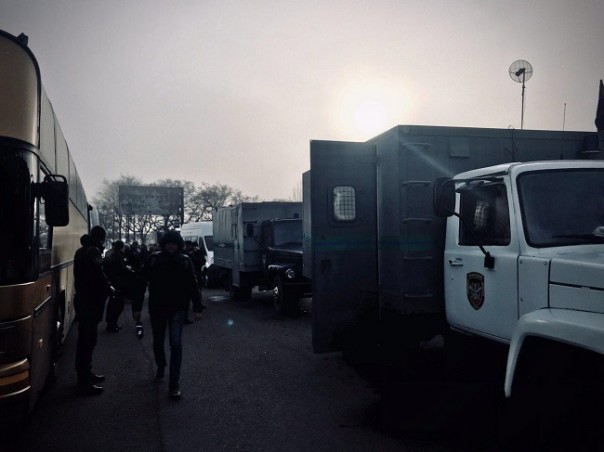 Стороны доставили фигурантов обмена в Донецкую область