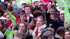 В Париже десятки тысяч человек вышли на акцию в поддержку традиционных семей