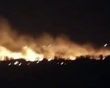 Масштабный пожар под Одессой: горит национальный парк