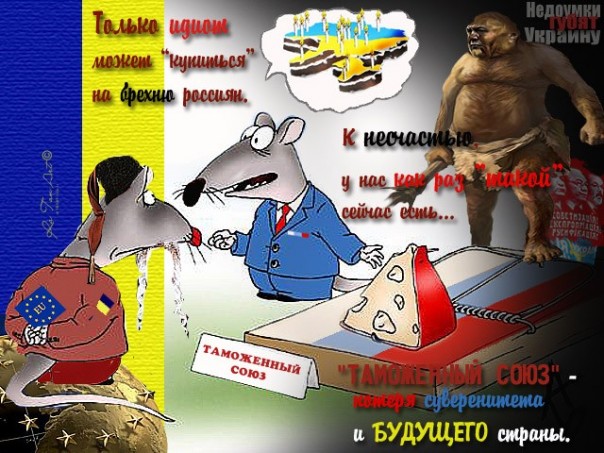 С Новым годом крысы... украинской крысы