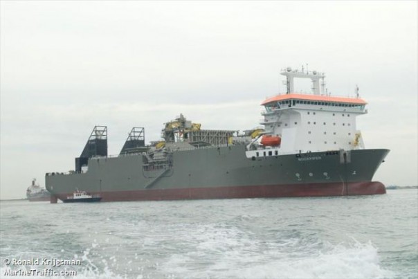 «Северный поток — 2» покинули не все иностранные суда