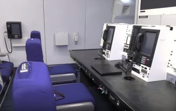 Американцы показали как изнутри выглядит салон самолета "Судного дня"