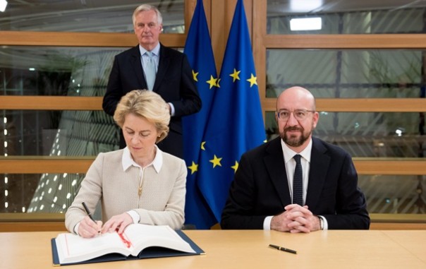 Руководство ЕС подписало соглашение о Brexit
