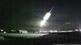 Падение метеора на Урале попало на видео