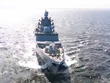 Опубликовано видео с испытаний новейшего фрегата "Адмирал Касатонов"