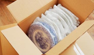 Упаковка посуды при переезде