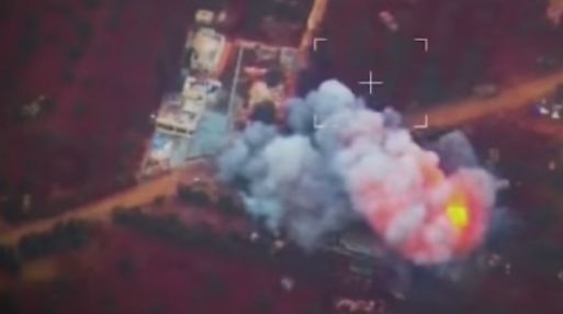 Опубликовано видео масштабной утилизации боевиков в Идлибе