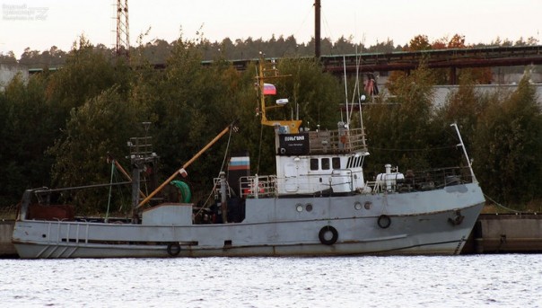 Российский траулер затонул у берегов Эстонии