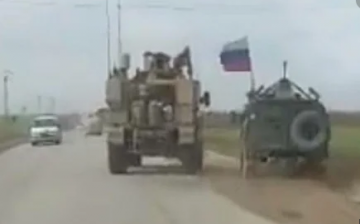 В Сети появилось видео инцидента с российским "Тигром" в Сирии