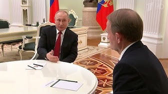 Путин, Володин и Медведчук обсудили встречу парламентариев в нормандском формате