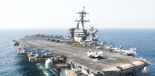 Число инфицированных COVID-19 на авианосце Theodore Roosevelt увеличилось до 230