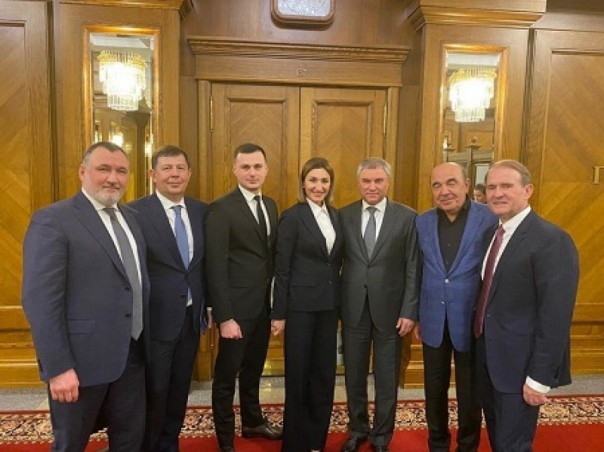 Делегация ОПЗЖ встретилась с депутатами Госдумы, а Медведчук с Путиным