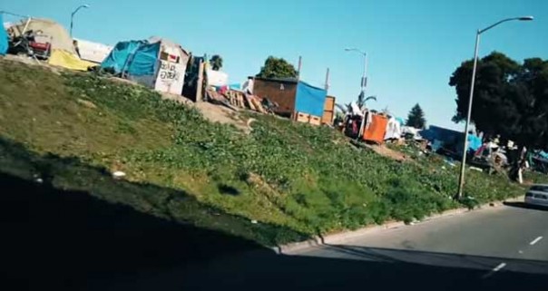 Куча бомжей в США. Как на самом деле живут американцы…