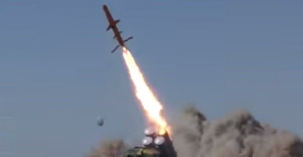 Испытания "угрожающей" мосту в Крым украинской ракеты сняли на видео