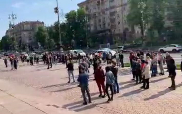 В Киеве предприниматели вышли на митинг