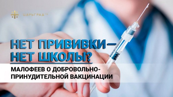 Нет прививки - нет школы? Малофеев о добровольно-принудительной вакцинации