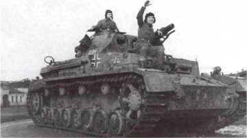 Трофейные танки в боях против фашистов