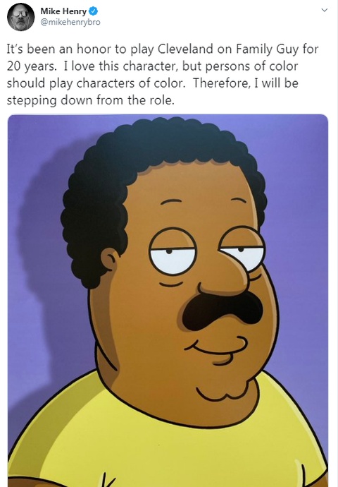 Теперь и «Симпсоны»: белые больше не будут озвучивать цветных персонажей в сериале