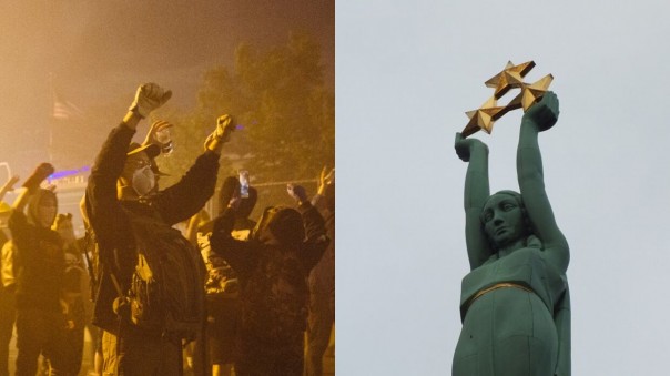 Антирасистские протесты в Латвии, или Пчелы против меда. Колонка Голоса Мордора