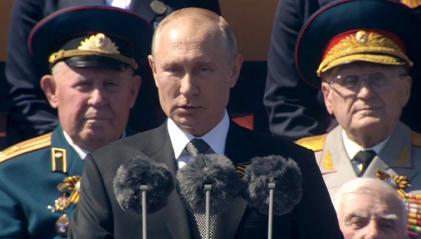 Победа определила будущее планеты на десятилетия вперед. Обращение президента России Владимира Путина