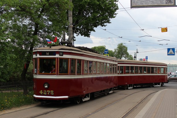 После Парада Победы в Санкт-Петербурге пройдет парад трамваев военных лет