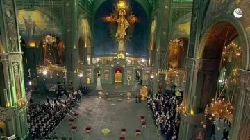 Церемония освящения Главного храма Вооруженных сил России: LIVE